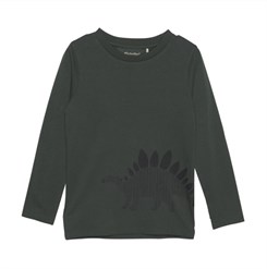 Minymo T-shirt LS - Deep Forest